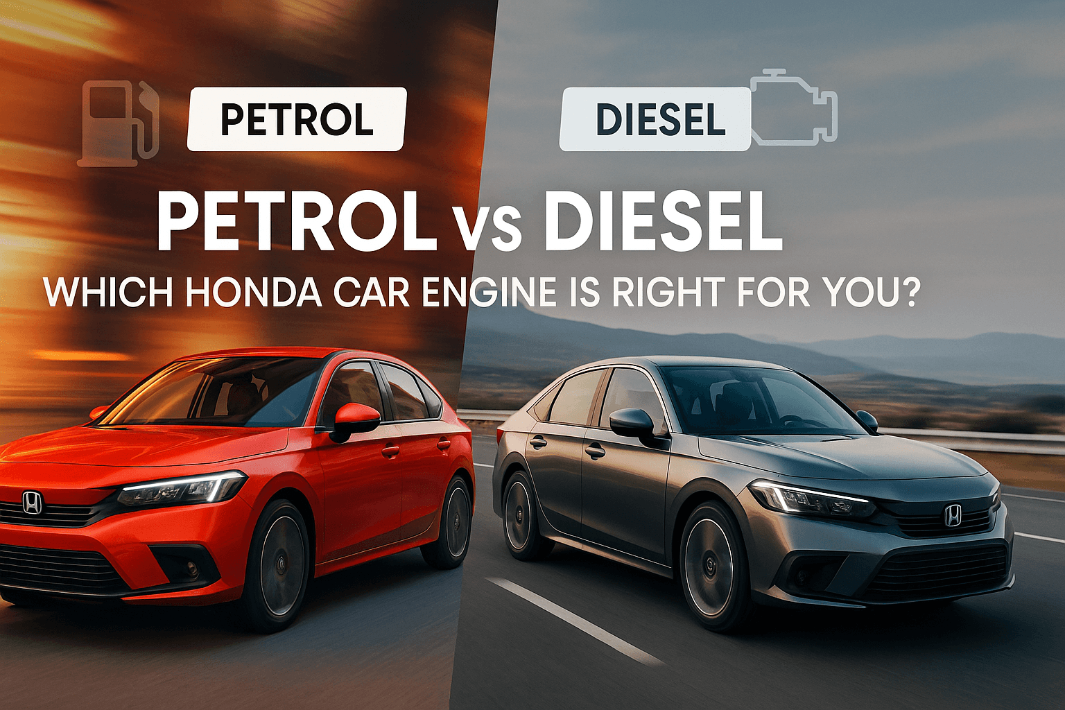 Petrol vs Diesel: Which Honda Car Engine Is Right for You?