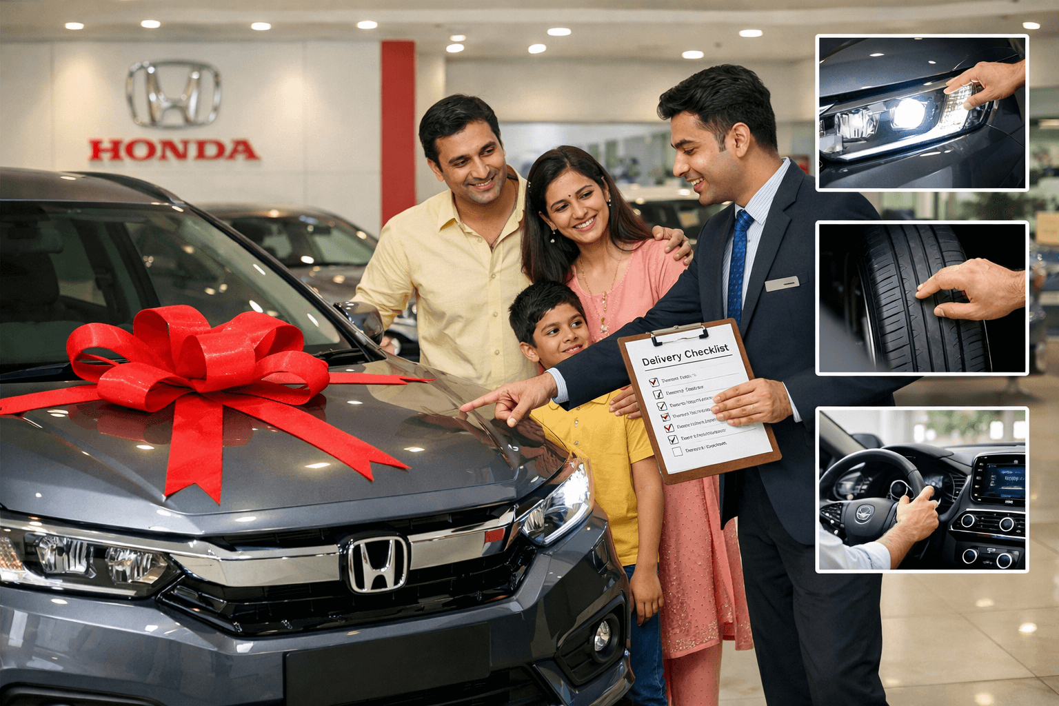 What to Check Before Taking Delivery of Your New Honda Car?