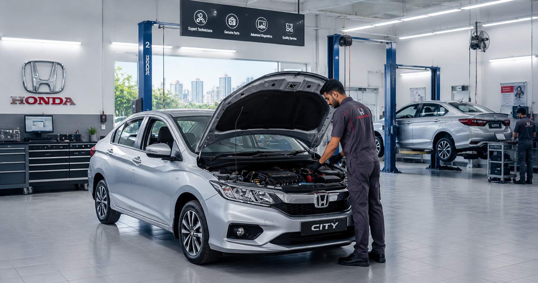 Honda Car Authorised Service Center vs Local Garage: Which is Better for Car Owners?