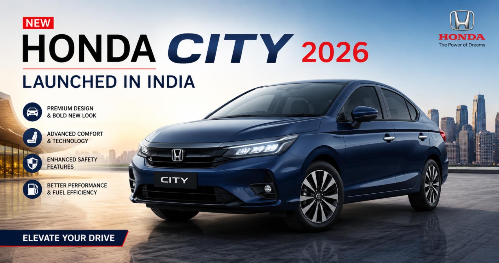 New Honda City 2026 Launched in India: Everything You Should Know